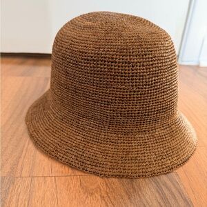 Aritzia Tan Straw Hat